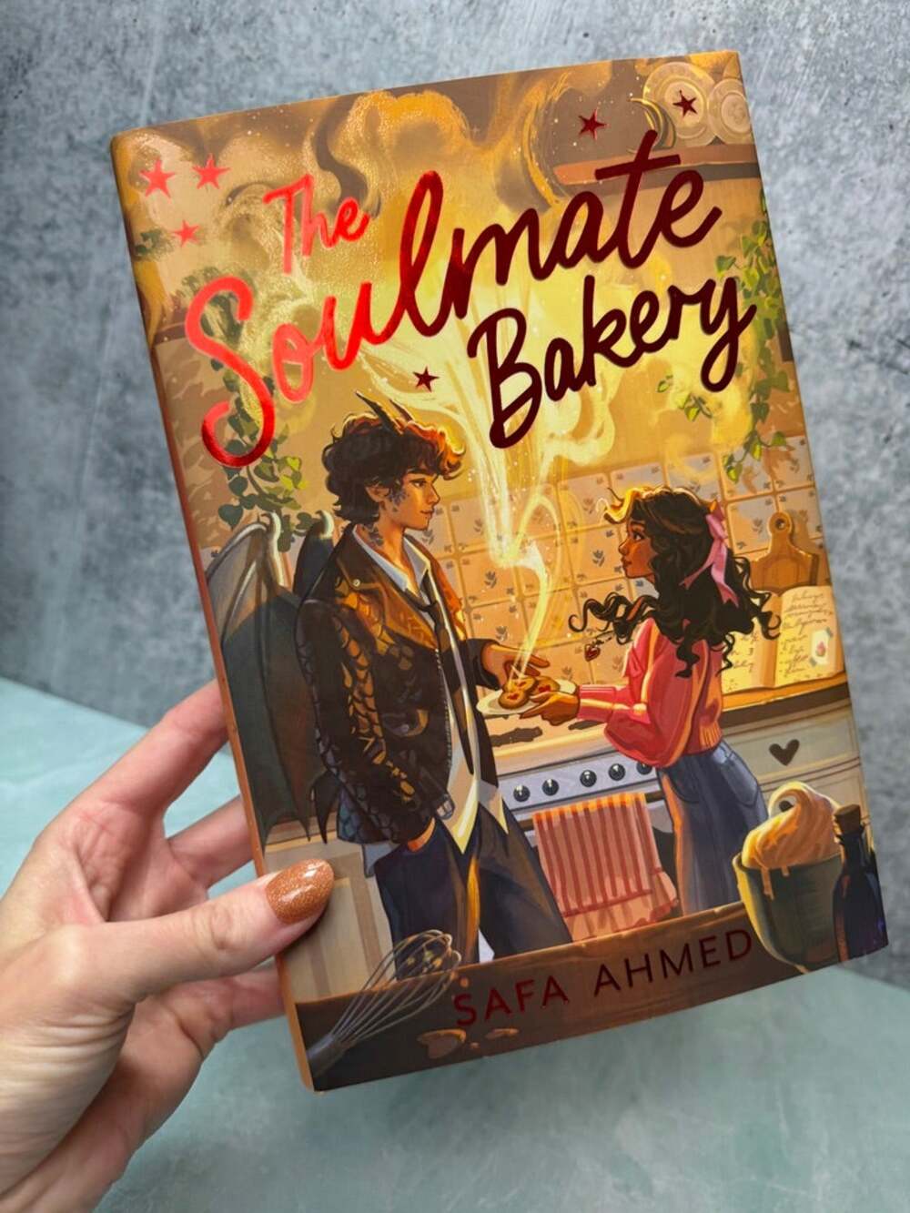 Fairyloot The Soulmate Bakery by Safa Ahmed Signed Special Sprayed Edges